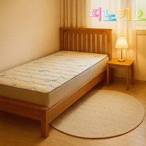 피노키오 고무나무 슈퍼싱글침대 전체원목