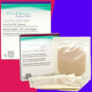 드레싱밴드 습윤 화상 밴드 상처 진물 듀오덤 엑스트라씬 CGF 10매입+알콜솜100pcs