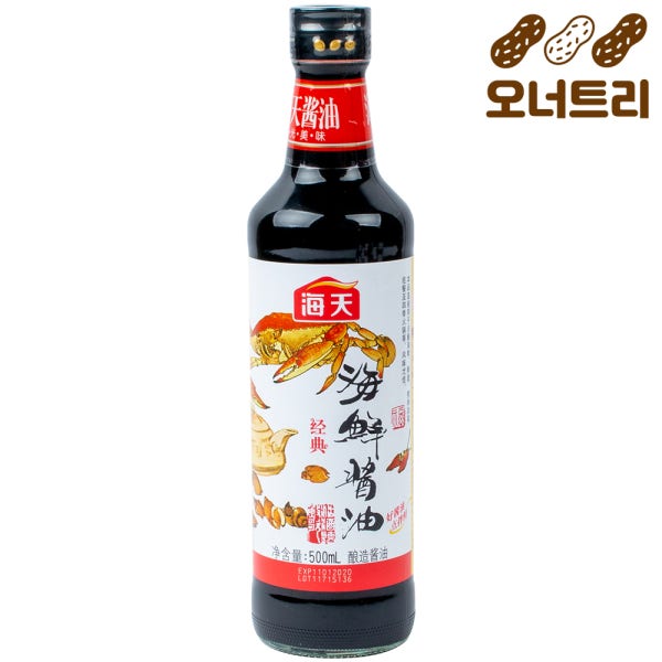 오너트리 중국 해천 해산물간장 500ml 해선 어간장