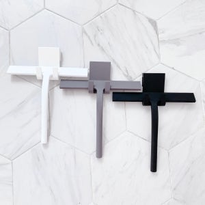 모던 블랙 그레이 핸드스퀴지, 욕실 바닥 거울 창문닦이 물기제거 핸드스퀴즈