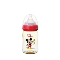 피죤 모유실감 PPSU 더블하트 일본 디즈니 한정판 젖병 미키 160ml