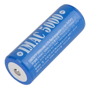 26650 리튬이온배터리 5000mAh 대용량 KC인증 제품