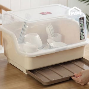 주방 물빠짐 서랍 식기건조대 보관함 설거지 건조대