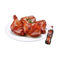 [바로콘] BBQ 자메이카통다리구이+콜라1.25L 기프티콘