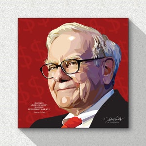 워렌버핏 주식 투자 명언 인테리어 액자 팝아트 그림 집들이 생일 선물