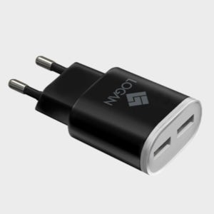 로건 USB 2구 듀얼 고속 충전어댑터 2.1A