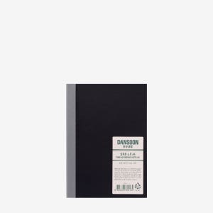 디자인문구 단순생활 실제본 줄노트 A6 블랙