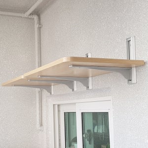 미소더홈 1단40 폭 30cm 벽선반 베란다 시스템 세탁실