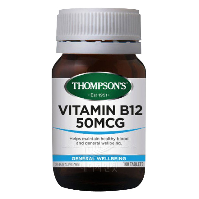 <b>톰슨 비타민 B12</b> 50MCG 100타블렛