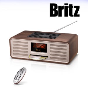 브리츠 BZ-T8800 / 진공관 블루투스 오디오 올인원 스피커 Optical CD USB Player FM 라디오