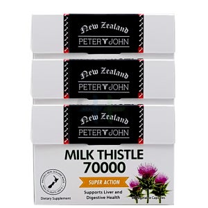 엉겅퀴 밀크씨슬 70000 60캡슐 3개 약6달 리버헬스 피터앤존