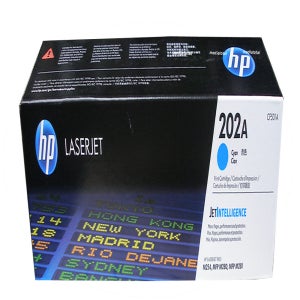 HP 레이저젯 프로 M254dw 프린터 T6B60A 정품 청색 토너 카트리지 CF501A