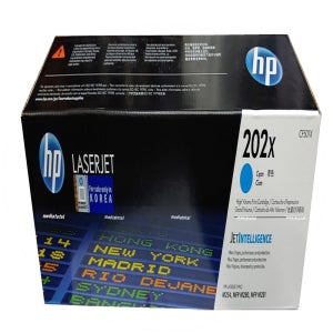 HP 레이저젯 프로 M254dw 프린터 T6B60A 정품 청색 토너 카트리지 CF501X