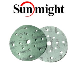 태양 원형사포 17홀 샌드페이퍼 150mm 2000방 페스툴 ETS150/RO150용