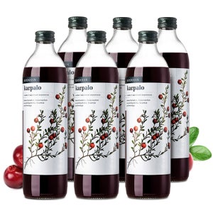 핀란디아 핀란드산 카스케인 크랜베리 원액 주스 500ml 6병