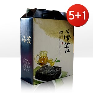 검정C세트 5+1 광천김 설선물세트 추석 설날 명절 김 선물