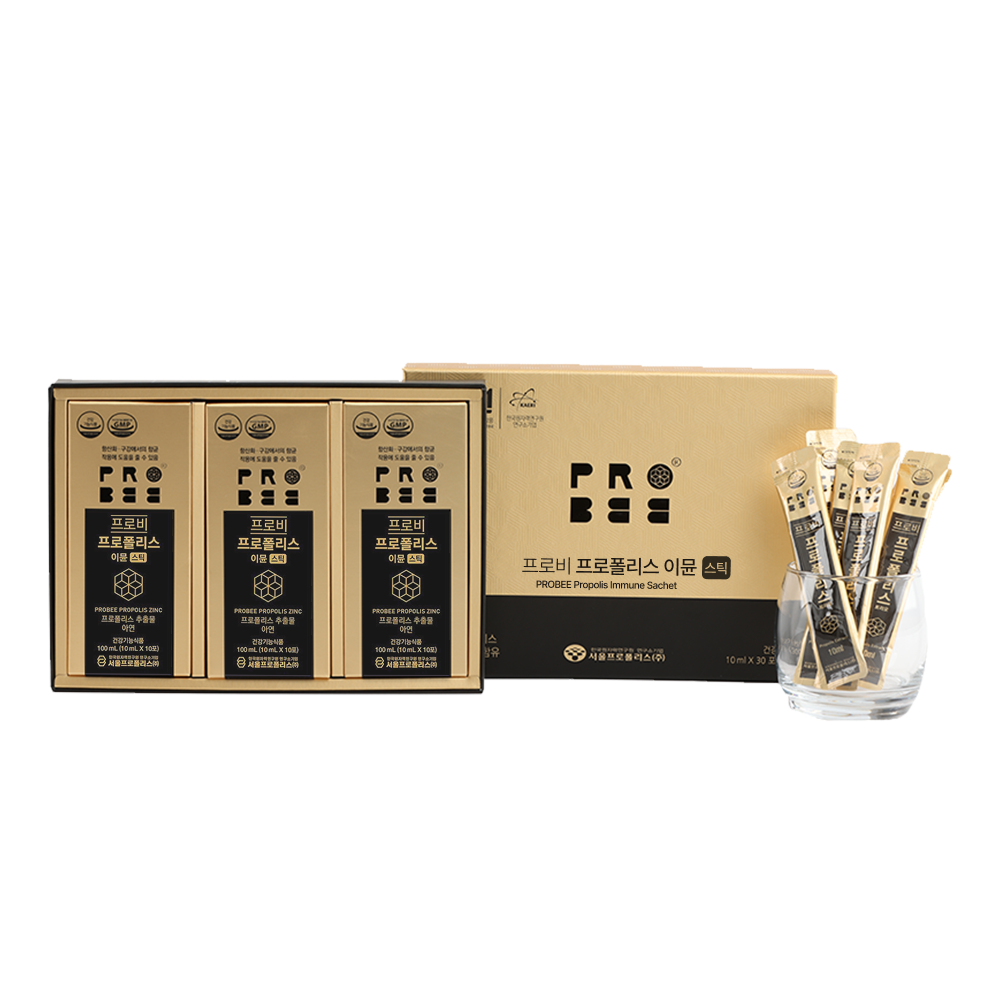 [프로비] <b>프로폴리스</b> 이뮨 스틱 - 건강과 활력을 위한 그린 <b>프로폴리스</b> 데일리 스틱