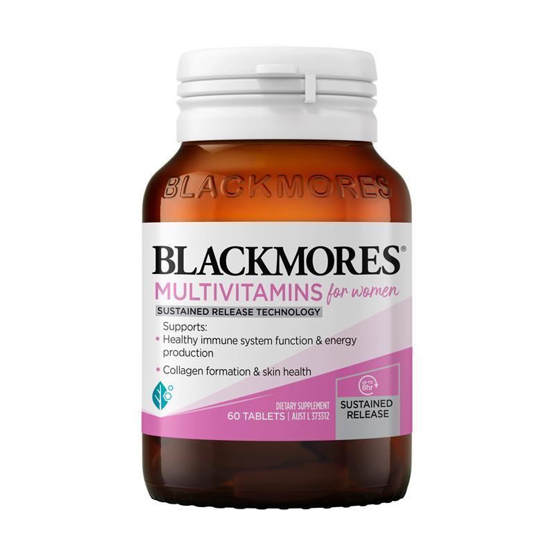 <b>블랙모어스</b> 여성 종합 비타민 60정 <b>Blackmores</b> 호주 우먼 멀티비타민