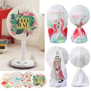 선풍기 커버 선풍기 보관 덮개 패브릭