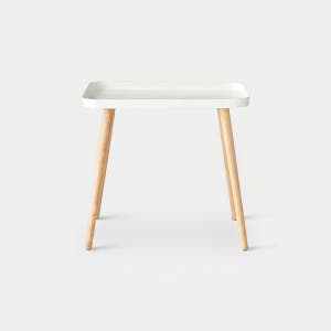 GRUET 사이드테이블 47cm 화이트 2986.9508