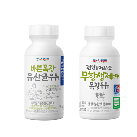 파스퇴르 바른목장우유 제품 이미지