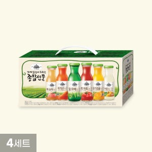 가야농장 종합선물세트 180mL 12병 4세트