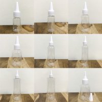 뾰족 공병 프라모델 도료 조색 깔대기 보관 투명 병 10ml-300ml