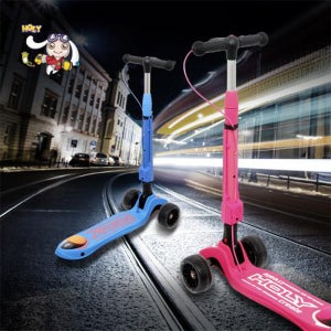홀리 X-1000 스쿠터 LED 킥보드 어린이 씽씽카
