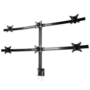 6중 모니터암 스탠드 거치대 다중 모니터 암 MC6-330Curved