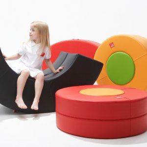 디자인스킨 키드플레이 도넛소파 (GYM) 유아 대근육발달 실내놀이터