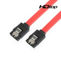 SATA 케이블 일자 락 하드 연결 사타선 HDD cable 30cm 사타