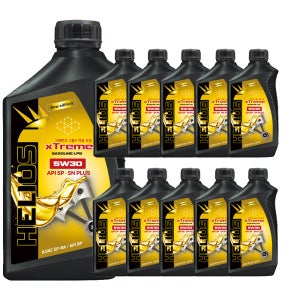 헬리우스 익스트림 5W30 SP 5W40 SN PLUS 가솔린용 10개