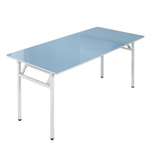 은혜가구 일자 접이식 테이블 공부 책상 식탁 회의용 탁자 행사용 1200x400