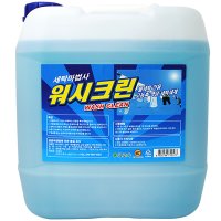 크로바 워시크린 액체세탁세제 대용량 업소용 말통 18.75L