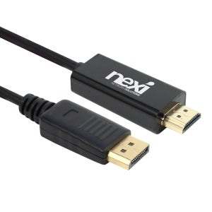 넥시 DP 1.2 TO HDMI 2.0 듀얼 모니터 케이블1M