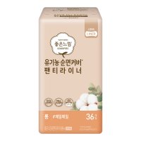 좋은느낌 유기농순면 라이너 롱 36p 6개