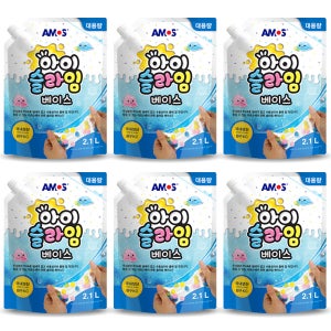 아모스 아이슬라임 베이스 2.1L 1박스 (6개입)