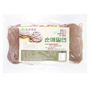 오곡대장 100% 순메밀면 글루텐프리 메밀국수 500g 소포장 3개입