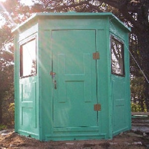 산불예방 감시처서 6각형 조립식