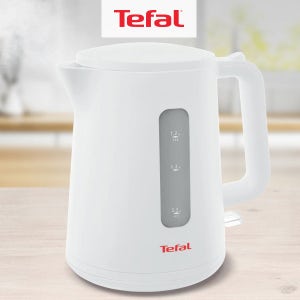 테팔 전기포트 엘리먼트 플라스틱 화이트 KO2001KR 커피 분유 티 무선 주전자
