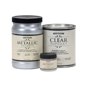 [RUST-OLEUM METALLIC] 메탈릭 액센트 페인트 32oz(약1리터)