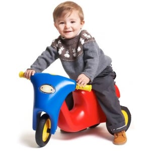 댄토이 안전한 원색 스쿠터 오토바이 승용완구 붕붕카 3331