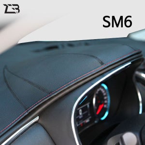 ZB 프리미엄 논슬립 가죽 대쉬보드커버 SM6