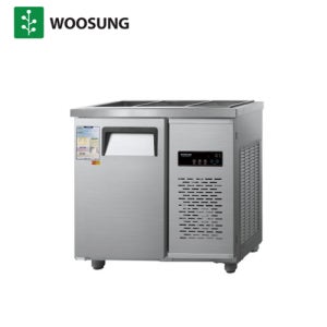 우성 업소용 반찬 냉장고 900 폭500 슬림형 내부스텐 디지털 CWSM-090RB(D5)