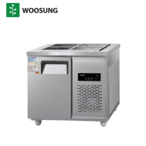 우성 반찬 냉장고 900 찬밧드 CWSM-090RB 내부스텐 디지털