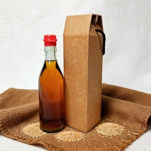 다용도6호 65x65x235 100개 350ml 참기름 답례품 1구 들기름 선물 방앗간