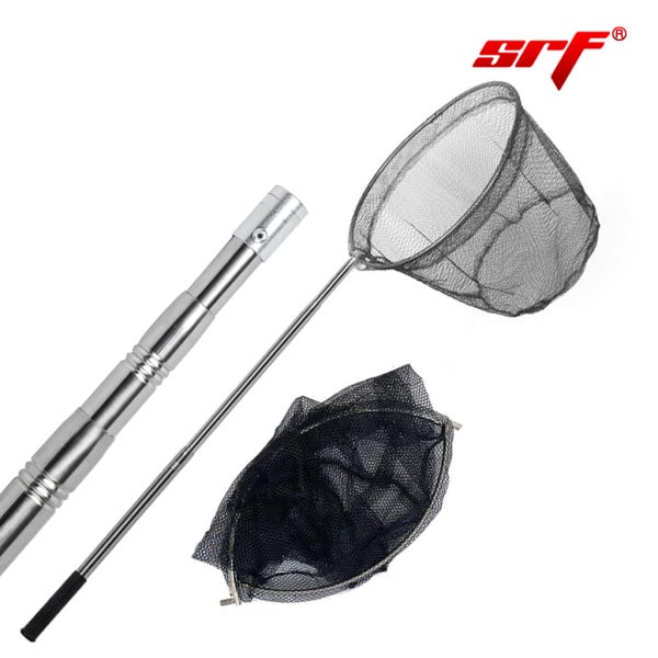 SRF 뜰채 낚시 바다 민물 뜰채망 해루질 물고기 프레임 중층 붕어 스텐 선상 대형 원형