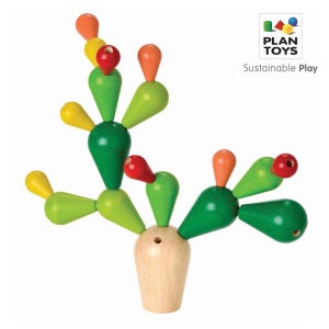 플랜토이즈 원목장난감 교육 어린이집교구 블럭 선인장 균형놀이 4101 크리스마스 선물