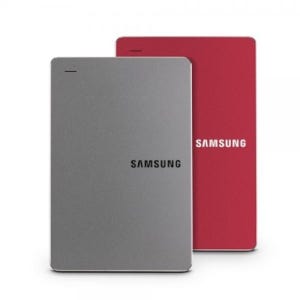 삼성전자 노트북 PC 연결 고속 USB 외장 HDD 저장 백업 외장하드 1TB 2TB