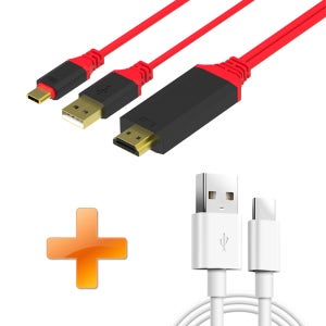 3M 갤럭시S10 덱스 MHL TV연결 모니터연결 미러링 케이블 HDMI 넷플릭스 Netflix 빔 프로젝트 지원